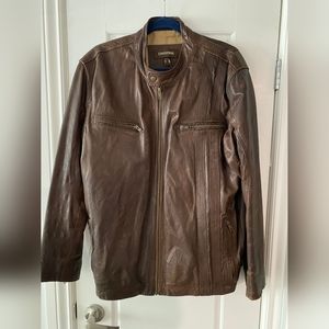 Danier Brown Leather Jacket